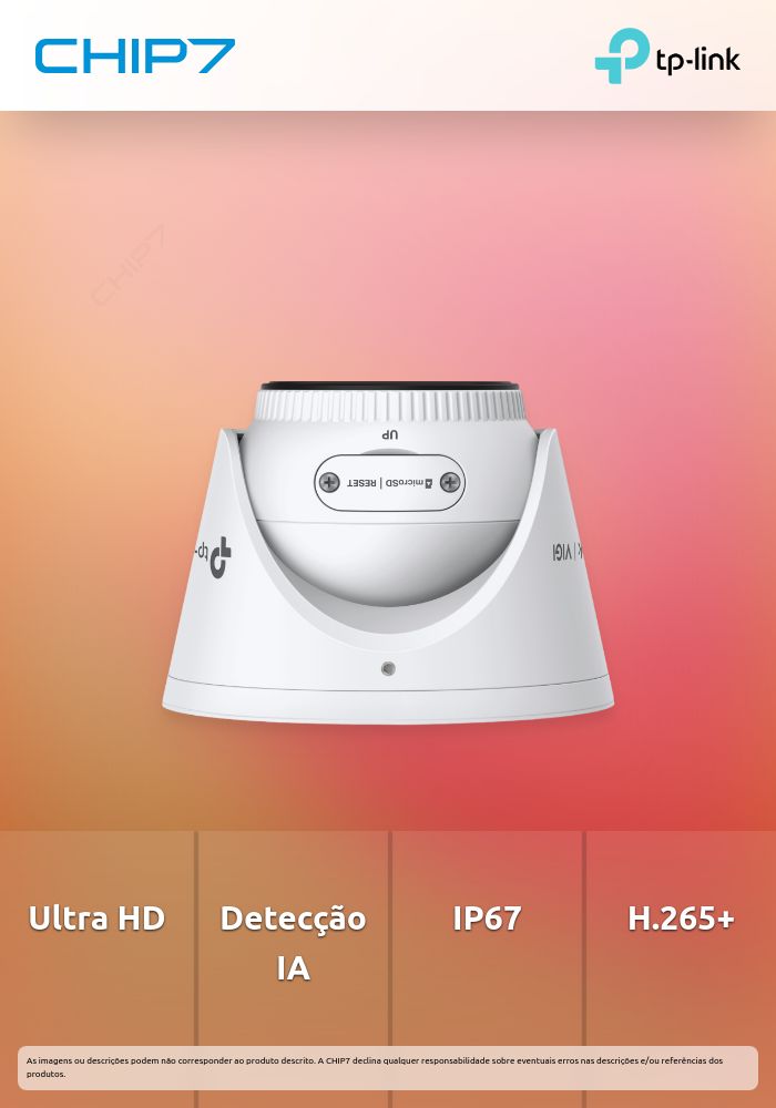 TP-LINK CAM VIGI 8MP FULL-COLOR TURRET NETWORK