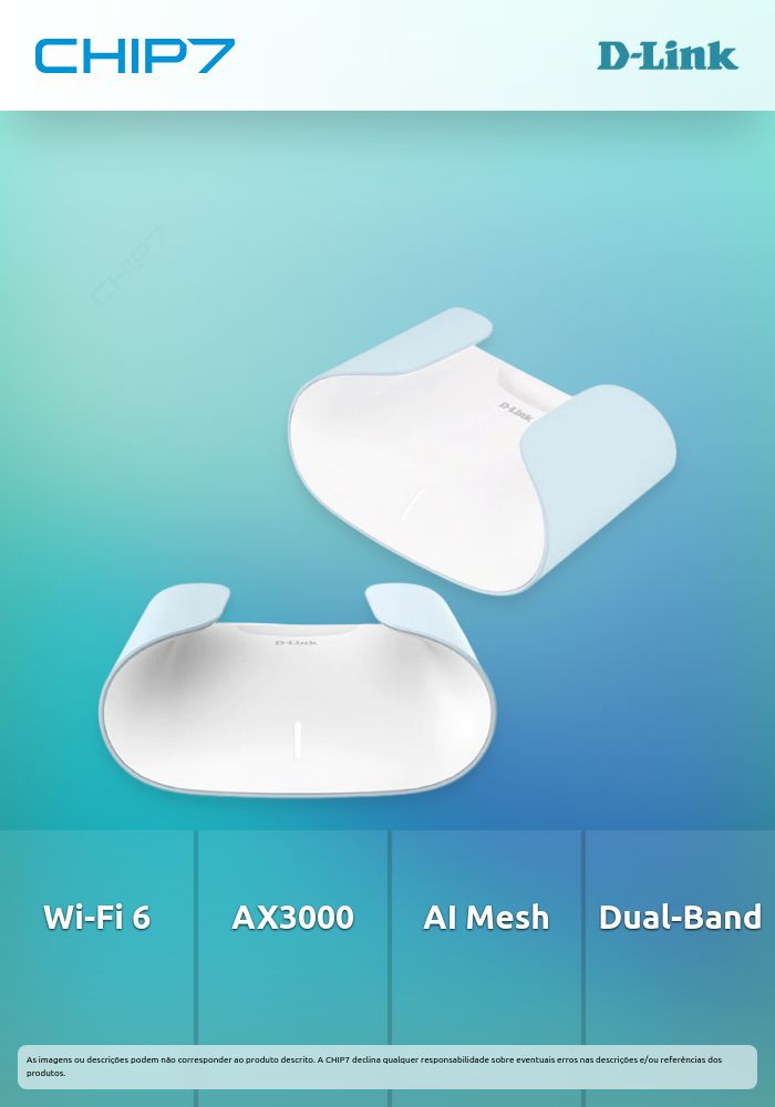 D-LINK AQUILA PRO AI AX300 SMART MESH ROUTER PACK 2