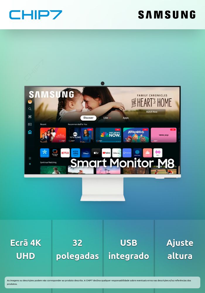 SAMSUNG MONITOR SMART M8 32