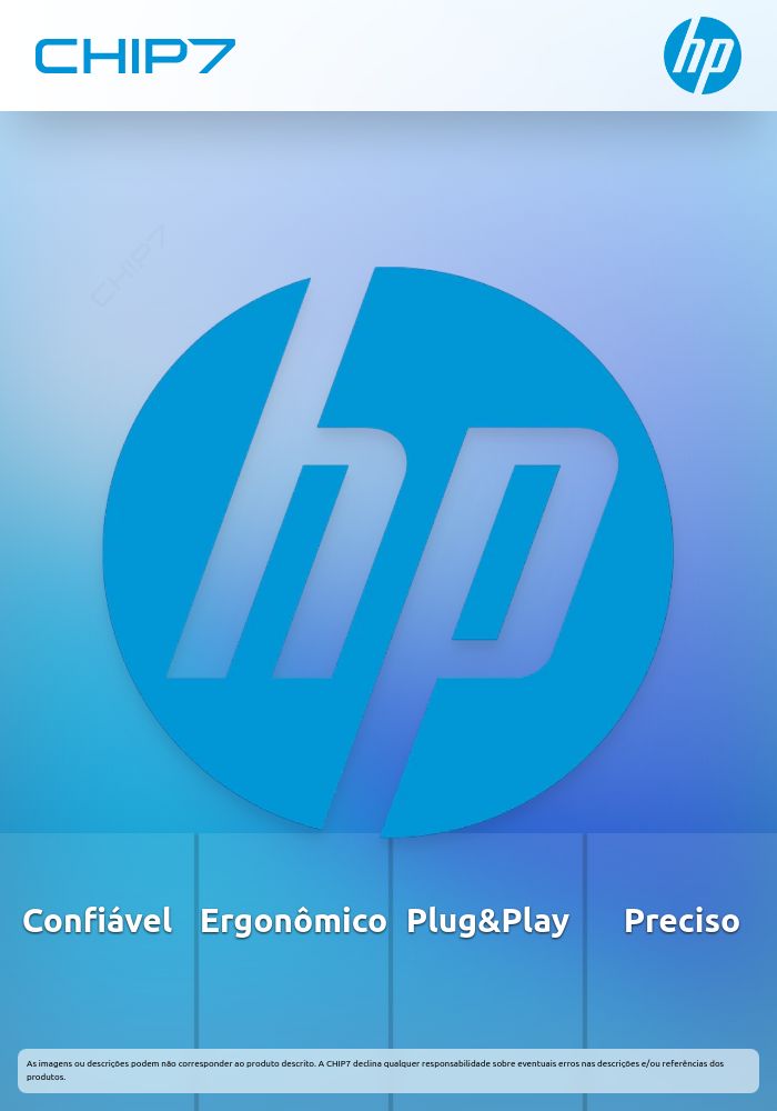 HP 105 Black Wired Mouse  - preço válido p/ unidades faturadas até 31 de Outubro ou fim de stock