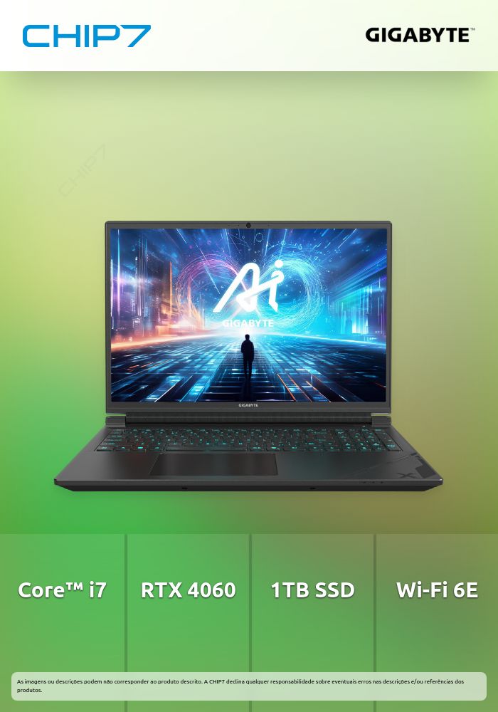 Portátil Gigabyte G6X 9KG-43PT854SD 16