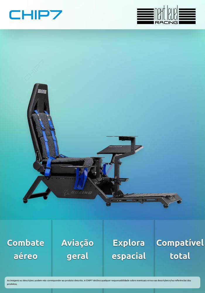 Cockpit Next Level Racing Flight Simulator Boeing Commercial Edition