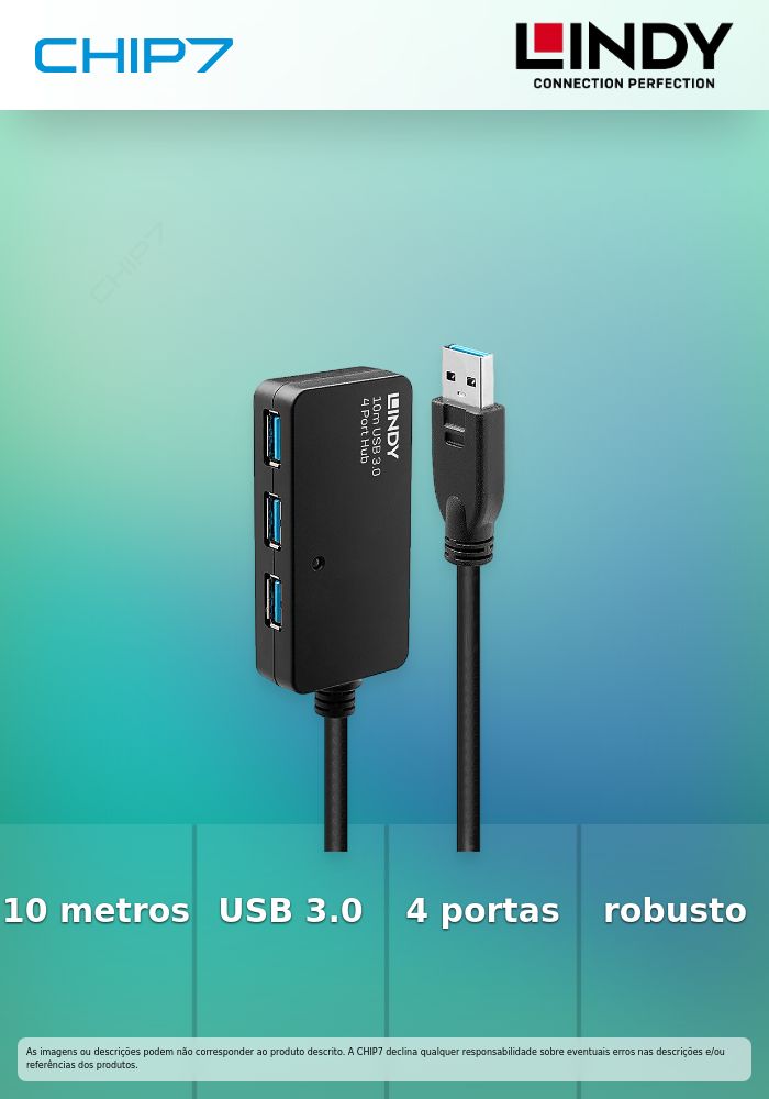 10M USB3.0ACTIVE EXTE HUB PRO4 PORT