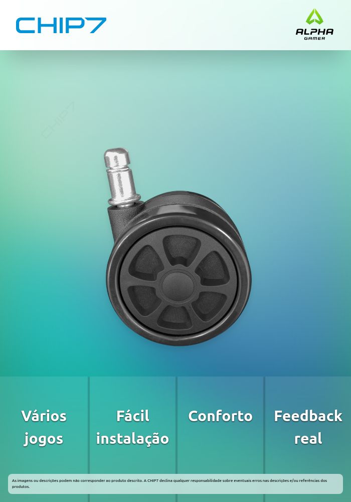 Alpha Gamer 6052B Wheel Kit