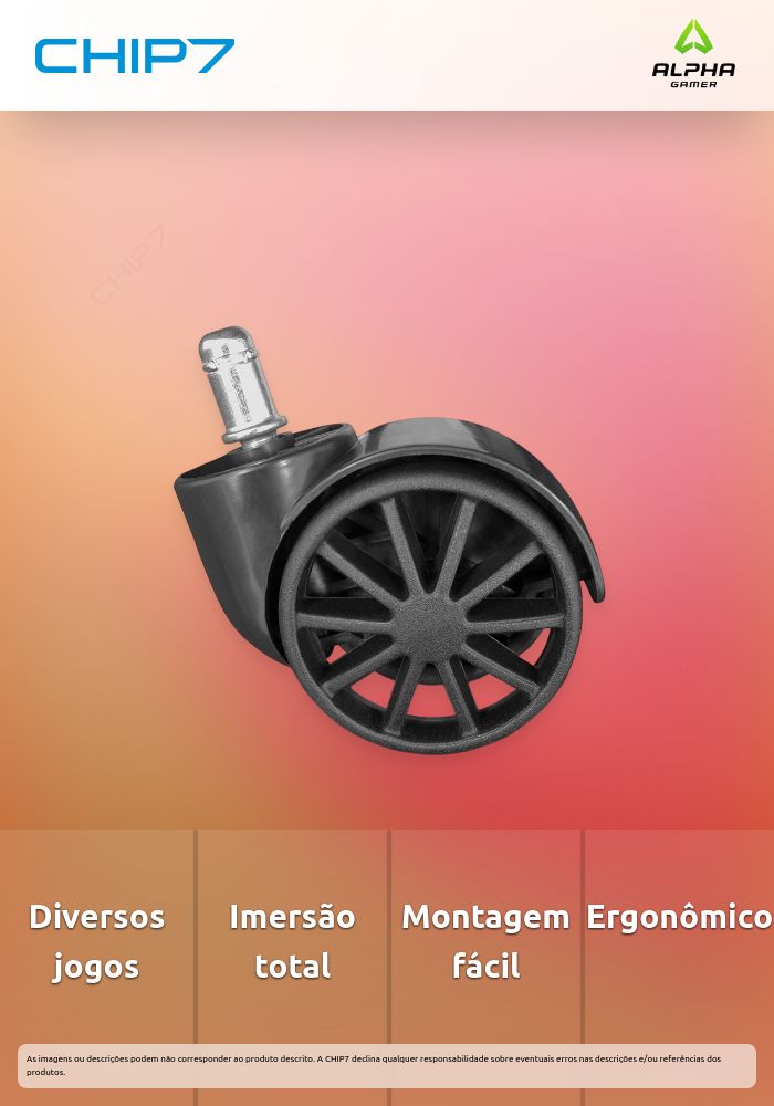 Alpha Gamer 6543 Wheel Kit