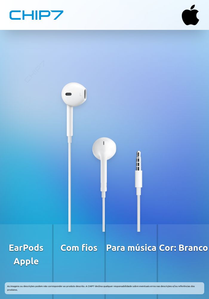 Auriculares Apple Earpods Jack 3.5mm