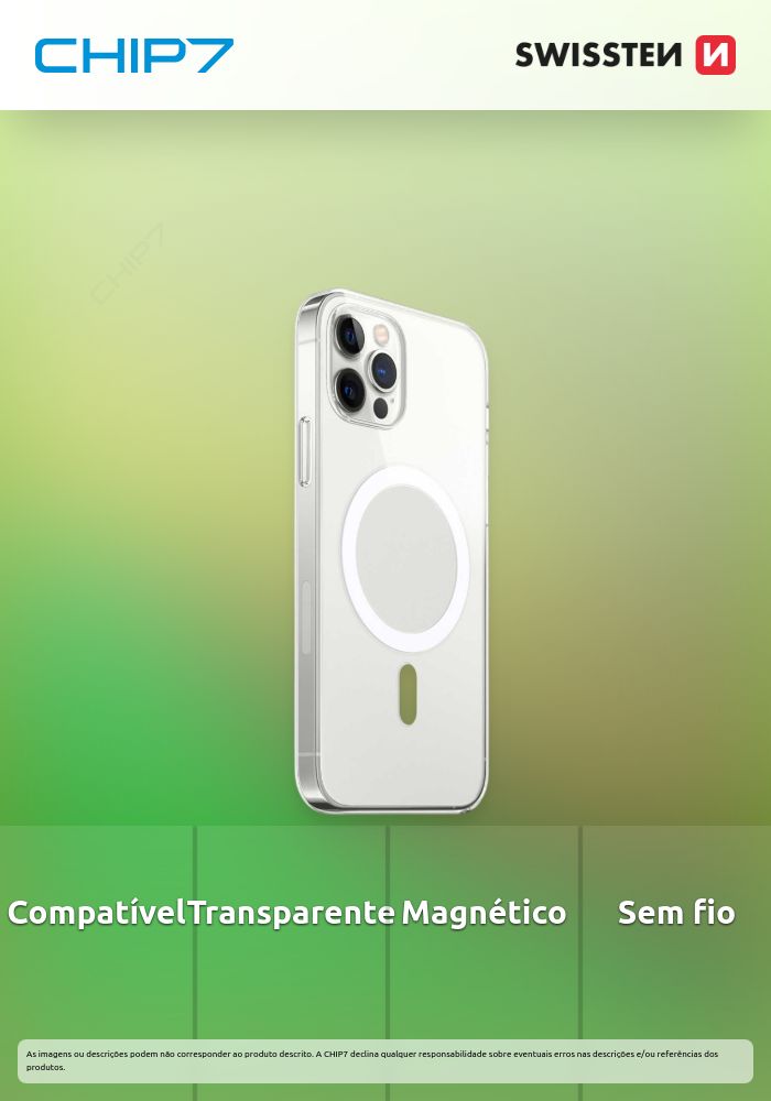 Swissten - Jelly MagStick iPhone 16 Pro Max (transparent)
