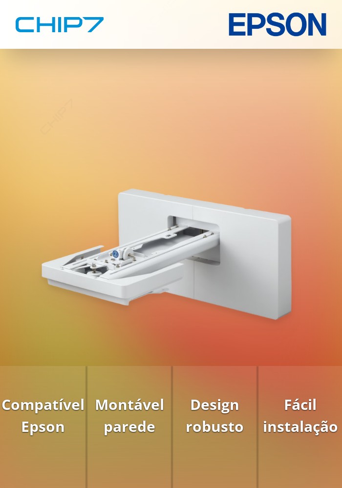 Epson ELPMB62 - Suporte - para projector - montável em parede - para Epson EB-1480, 1481, 720, 725, 735, 750, 755, 800, 805, MeetingMate EB-1480, PowerLite 80X