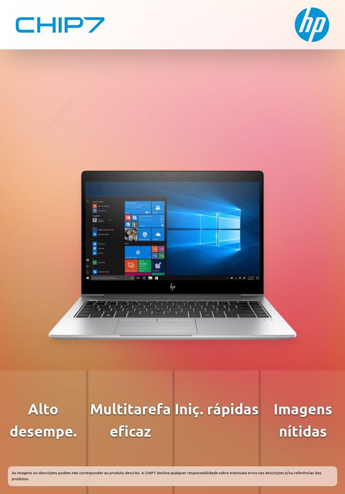 Portátil Recondicionado HP EliteBook 840 G6 i5-8265U 8Gb 240Gb 14
