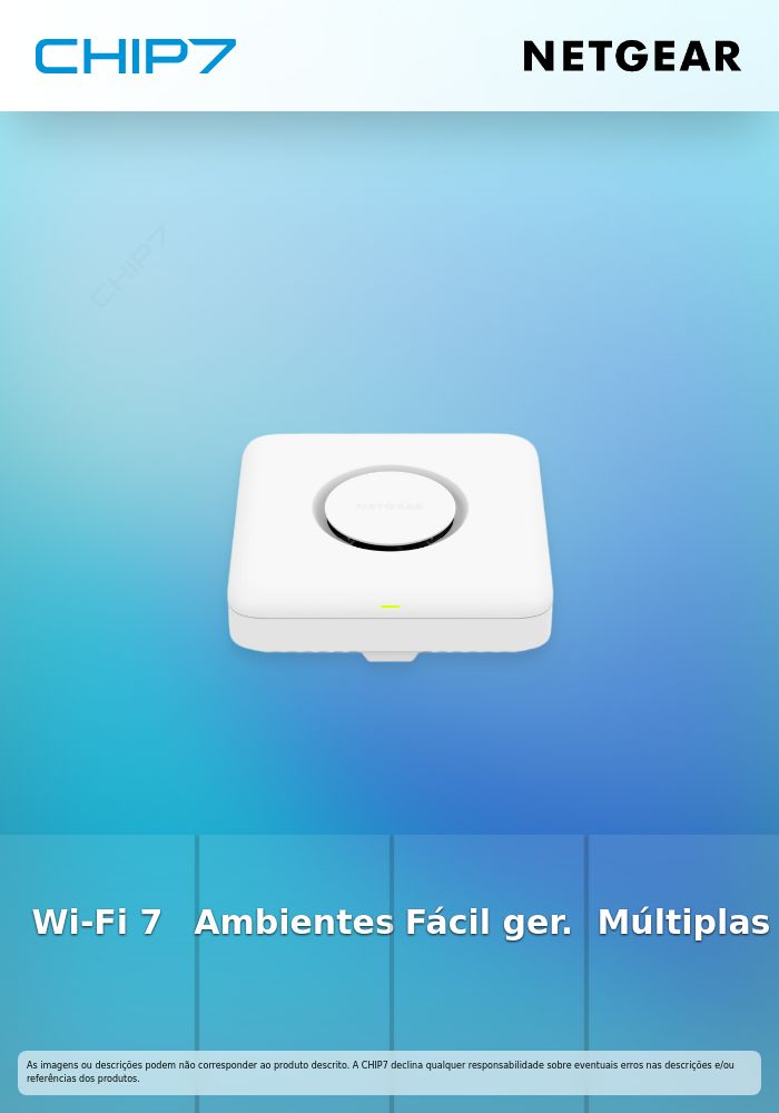 Access Point NETGEAR Business WBE758 Wireless Wi-Fi 7 - WBE758-111EUS