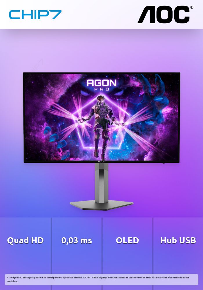AOC MONITOR OLED 27
