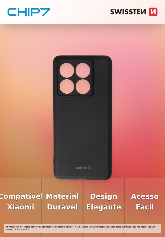 Swissten - Soft Joy Xiaomi 14T (black)