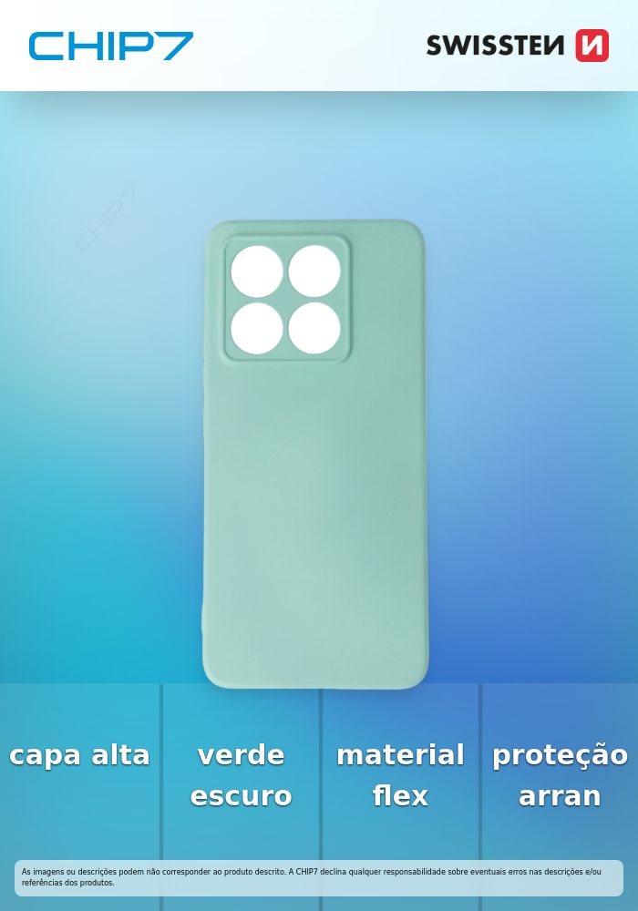 Swissten - Soft Joy Xiaomi 14T (dark green)