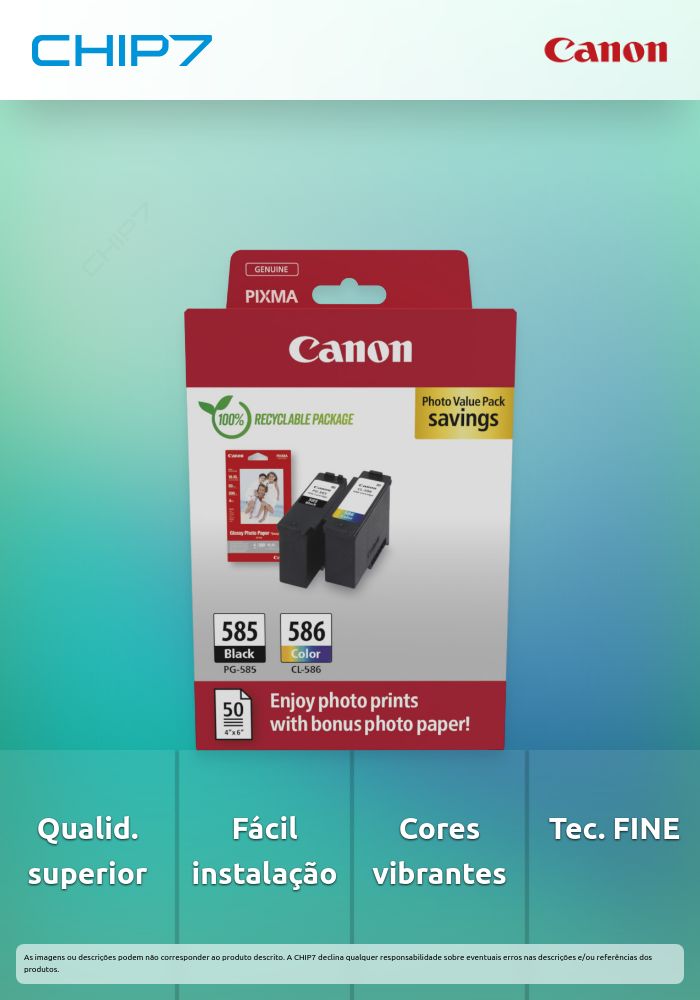 Photo Value Canon PG-585/CL-586 6205C004