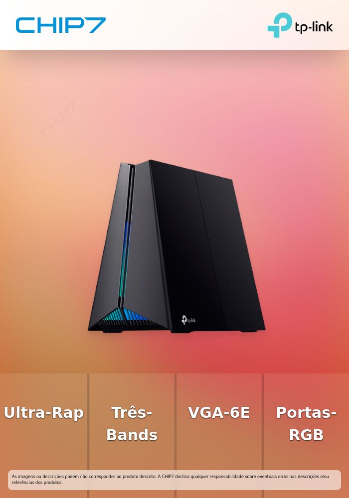AXE5400 Tri-Band Wi-Fi 6E Gaming Router» válido até nova comunicação