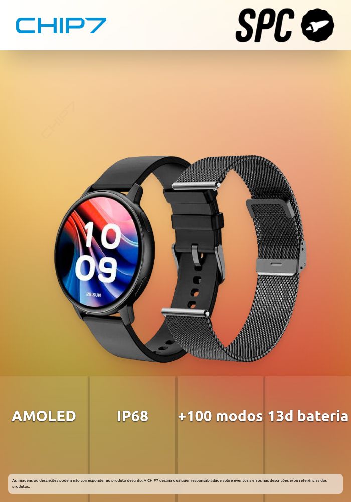 SPC SMARTWATCH SPC DUO VIVO CLASSIC BLACK