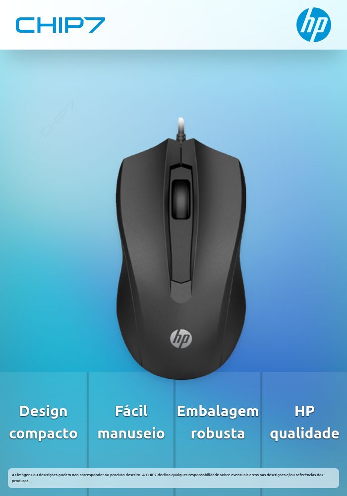 Rato HP 105 Preto