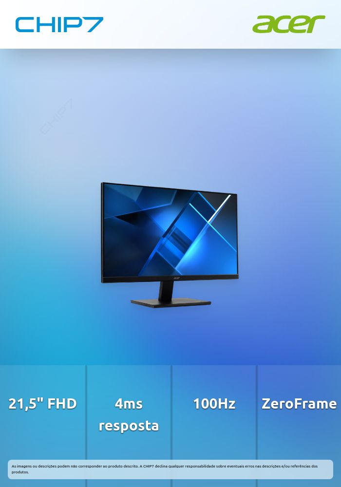 Monitor ACER VERO V7 Series V227Q E3 21,5