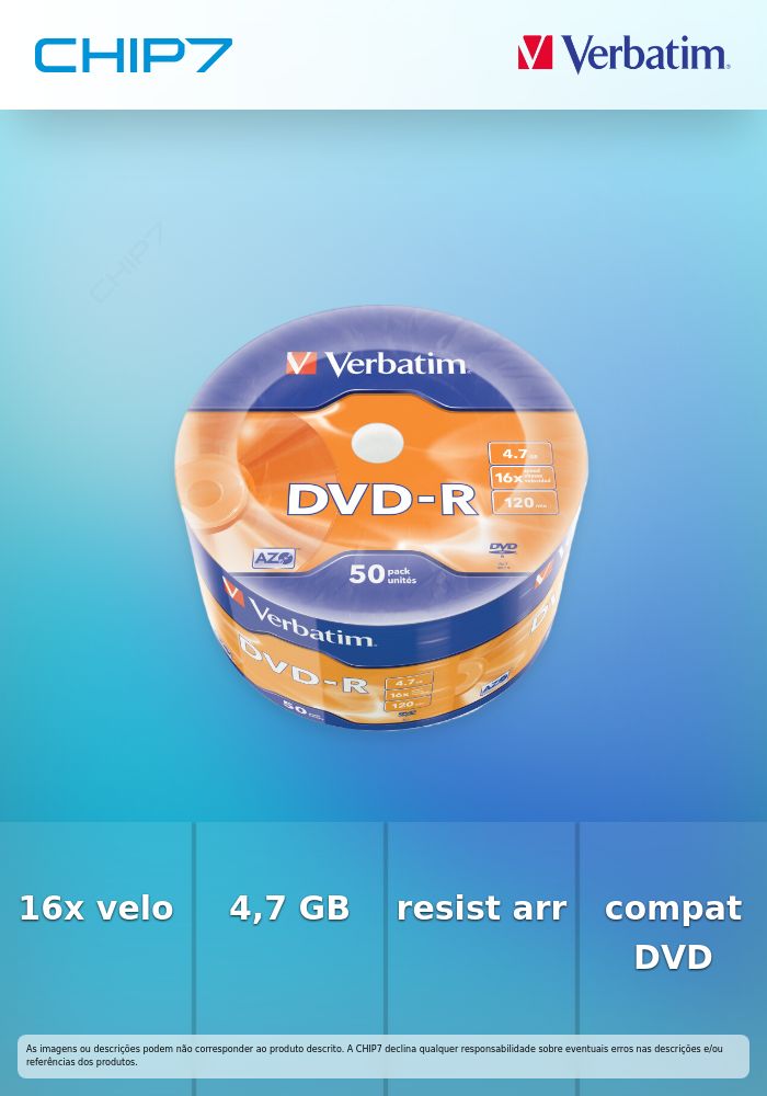 DVDs virgens VERBATIM 43788