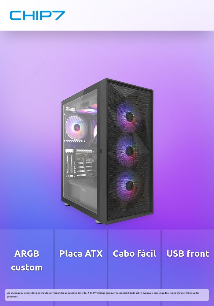 Zolyd Radion - Caixa PC ATX ARGB