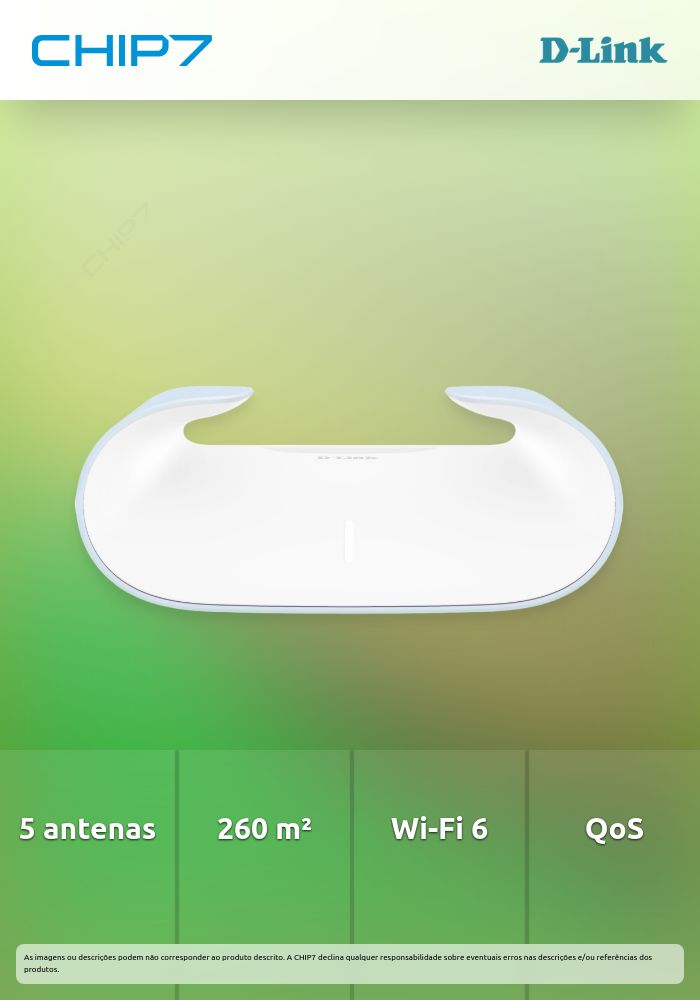 Sistema Mesh D-Link AQUILA PRO AI AX3000 Smart Mesh Router WiFi6 One Device
