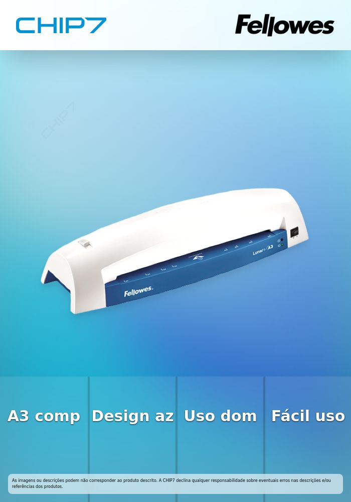 PLASTIFICADORA LUNAR A3 (AZUL)