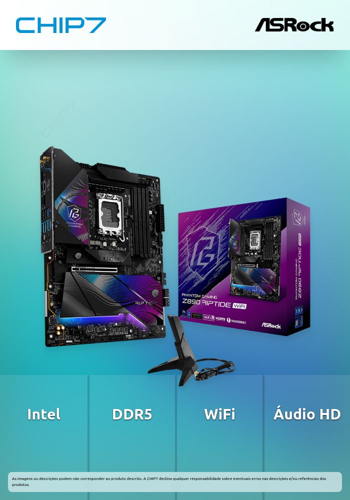 Motherboard ASRock Z890 Riptide WiFi