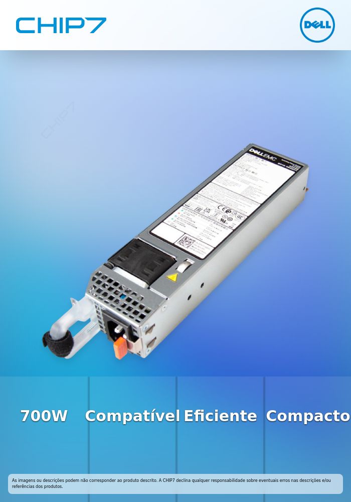 Fonte de Alimentação DELL 700W 450-AMJC