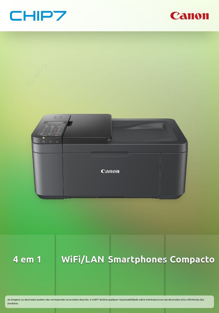 Impressora Multifunções CANON PixmaTR4755i Black - WiFi/LAN (4 em 1)