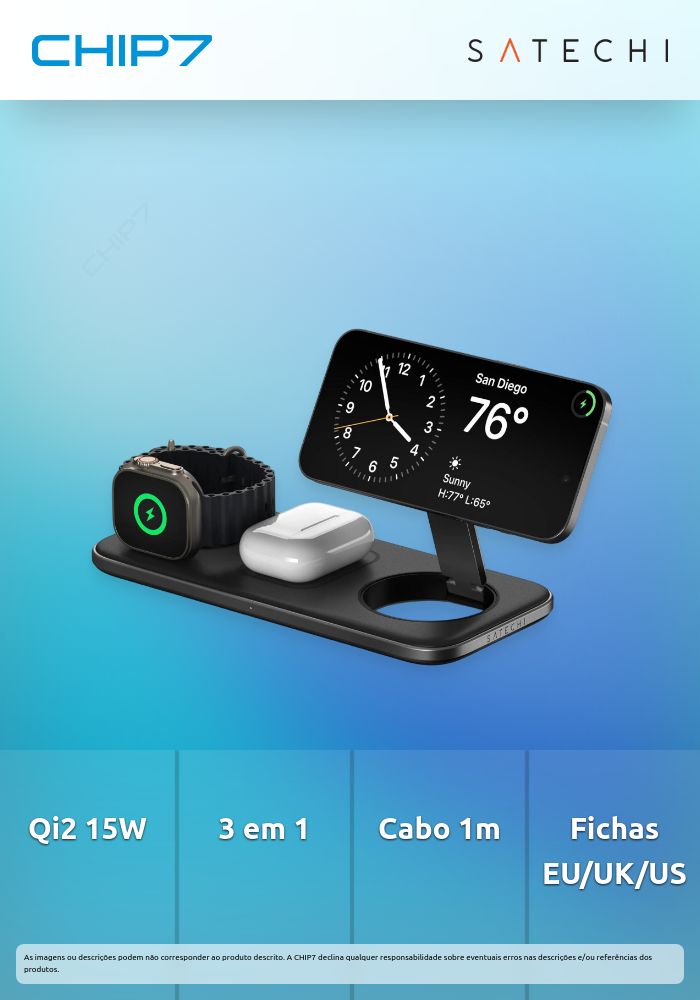 Satechi - Qi2 Trio Wireless Charging Pad