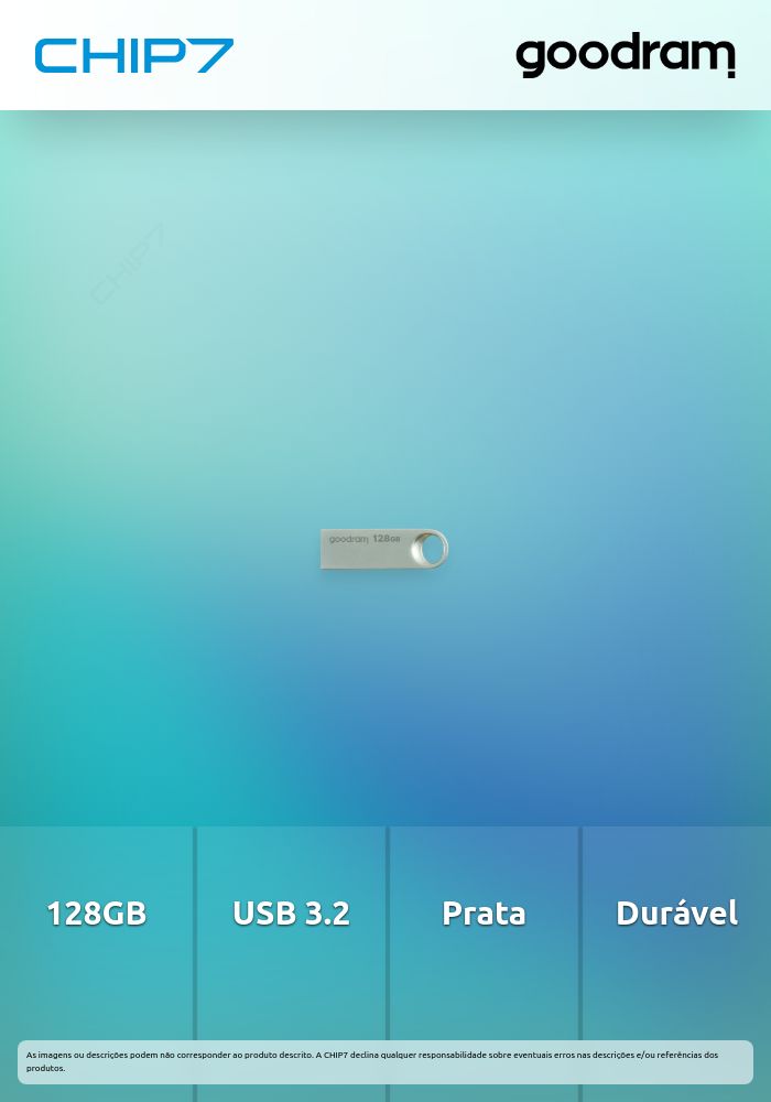 128GB UNO3 SILVER USB 3.2 Gen 1