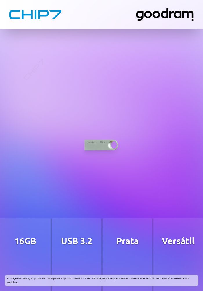 16GB UNO3 SILVER USB 3.2 Gen 1