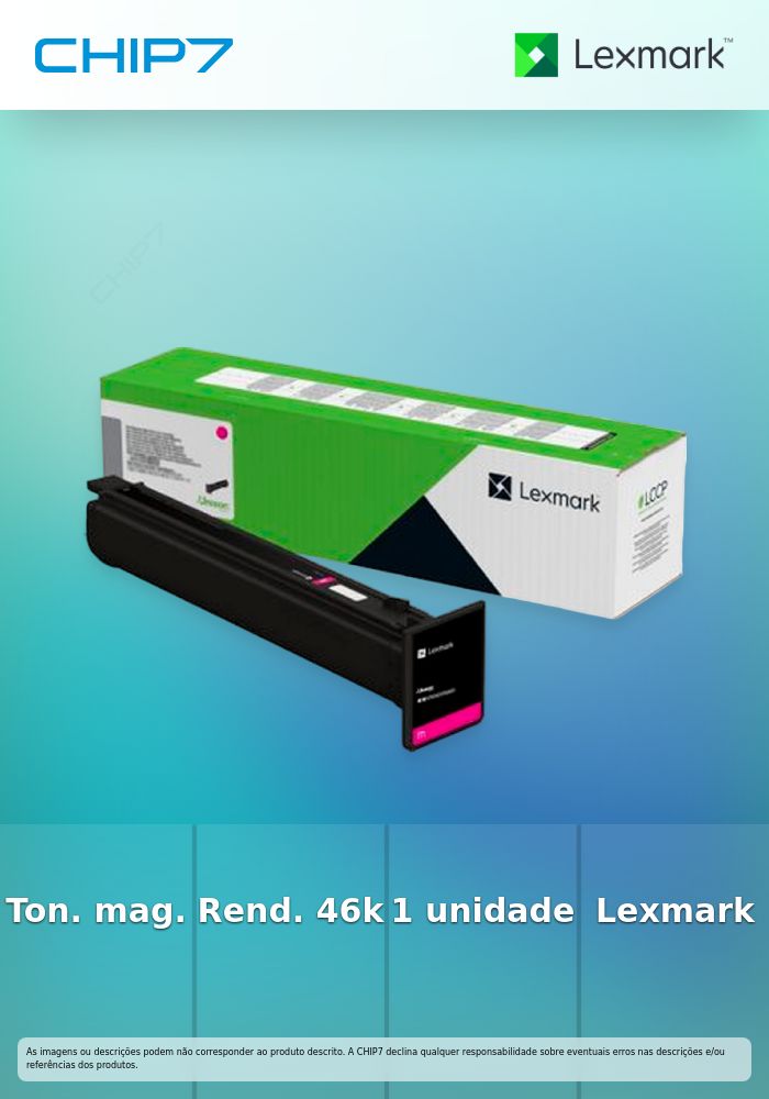 LEXMARK TONER MAGENTA PROG RET 46.9K