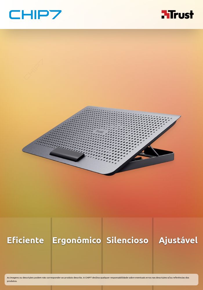 Base TRUST Exto Laptop Cooling Stand Eco - 24613