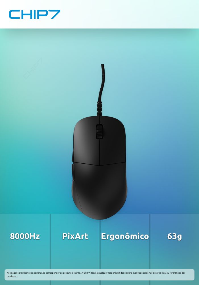Rato Gaming Endgame Gear XM2 8k Gaming Mouse - Preto