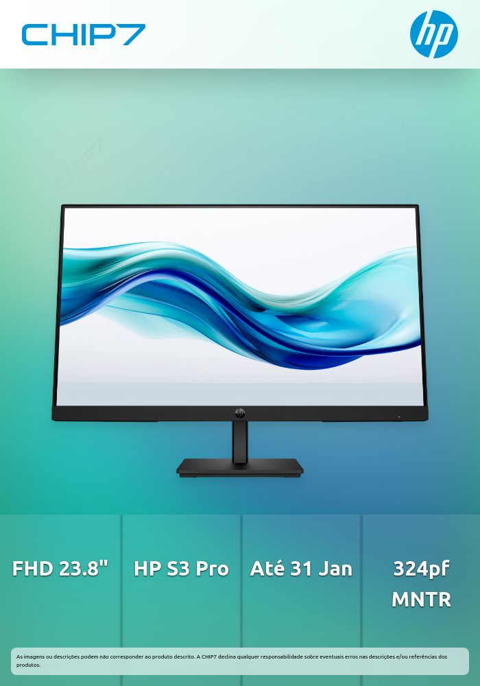 HP S3 Pro 324pf FHD MNTR 23.8