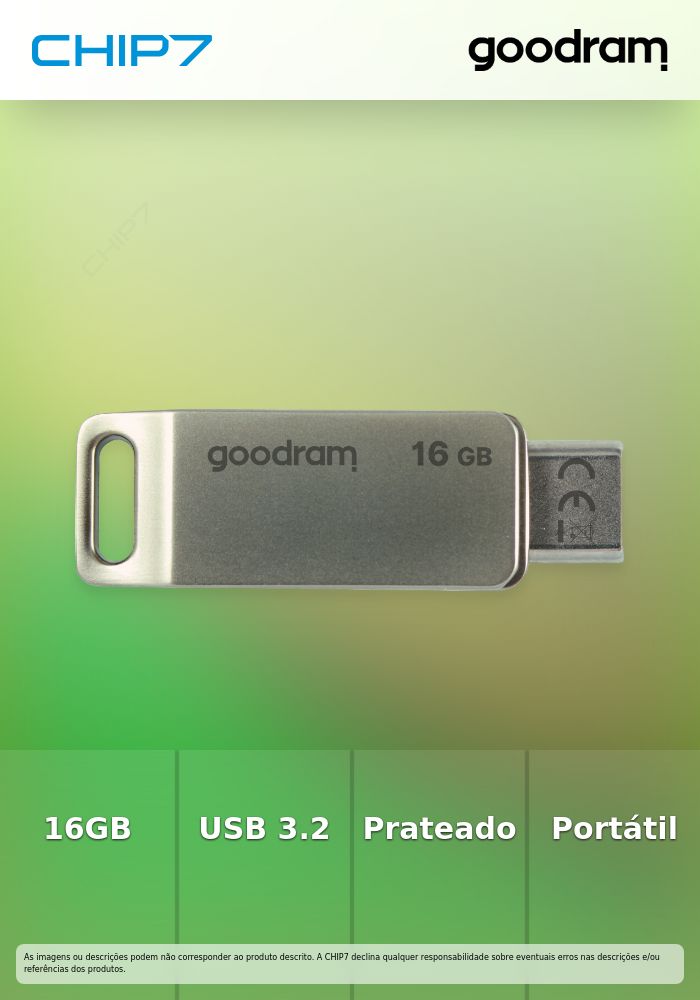 16GB ODA3 SILVER USB 3.2 GEN 1