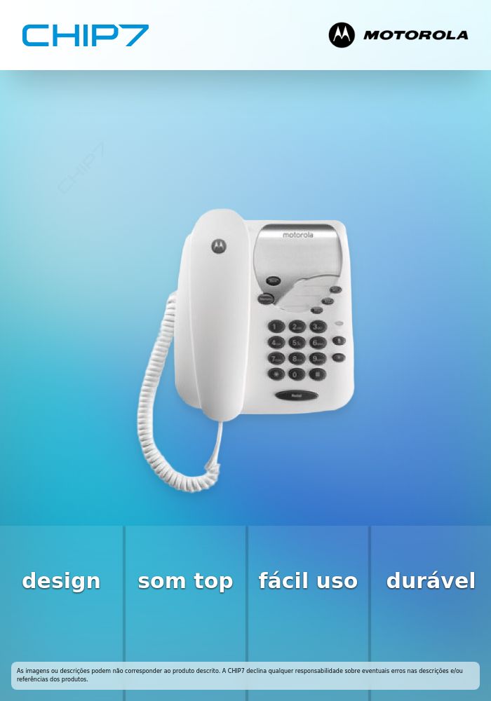 TELEFONO FIJO CT1 WHITE