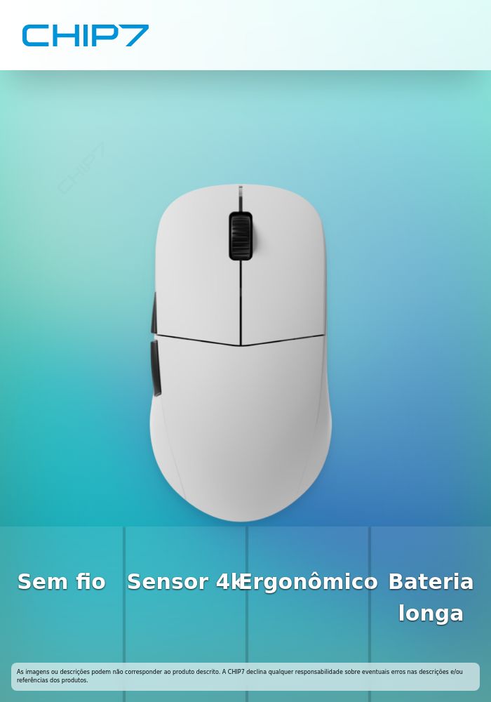 Rato Gaming Endgame Gear XM2w 4k Wireless Gaming Mouse - Branco