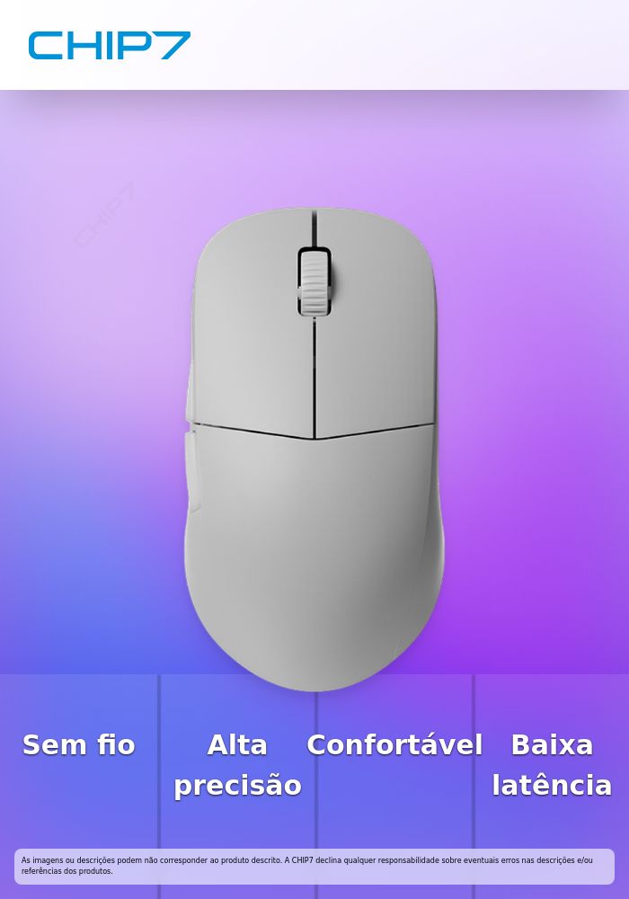 Rato Gaming Endgame Gear XM2w 4k Wireless Gaming Mouse - White Frost