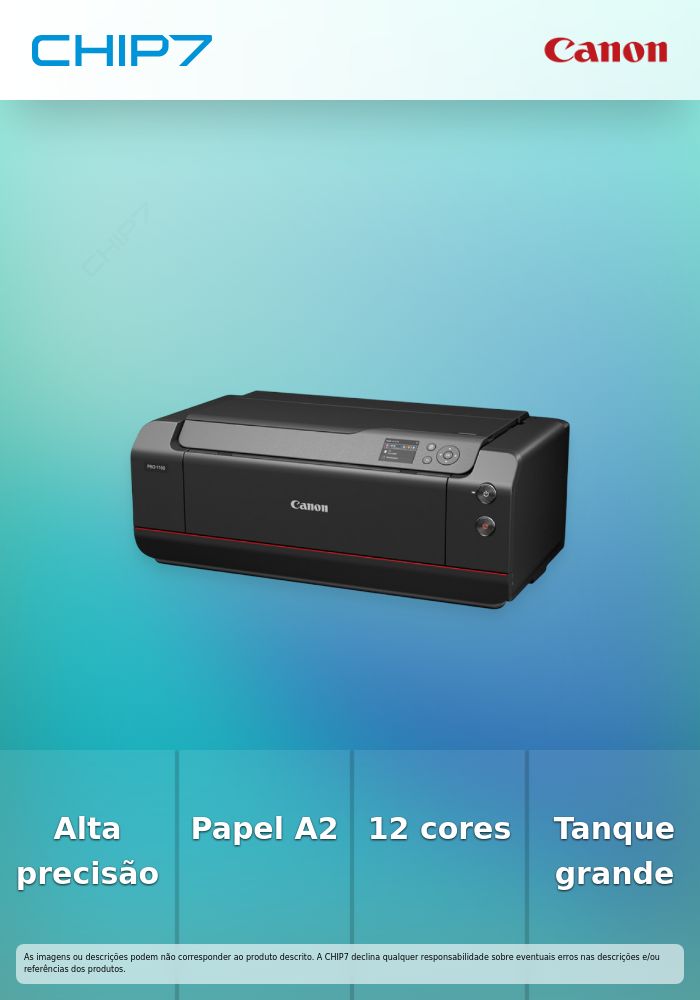 Impressora fotográfica CANON imagePROGRAF PRO-1100 (A2)