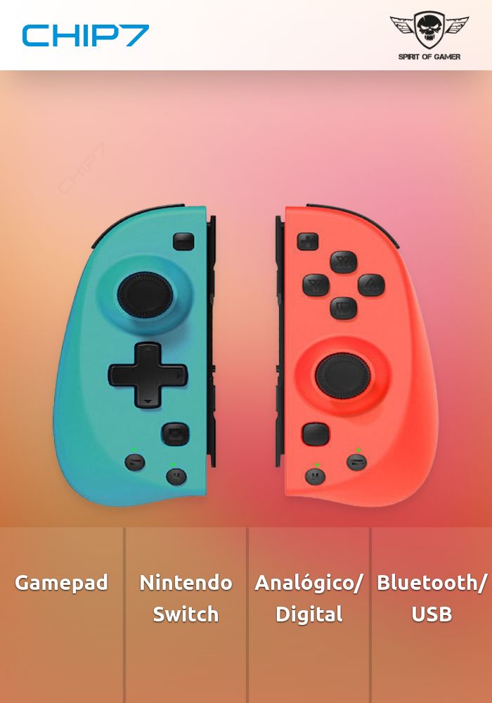 SPIRIT OF GAMER NINTENDO MY JOY PLUS JOYCONS