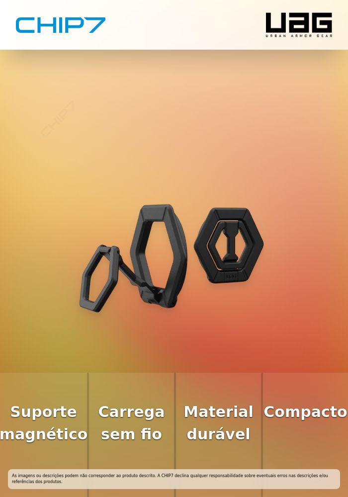 UAG - Magnetic Ring Stand (black)