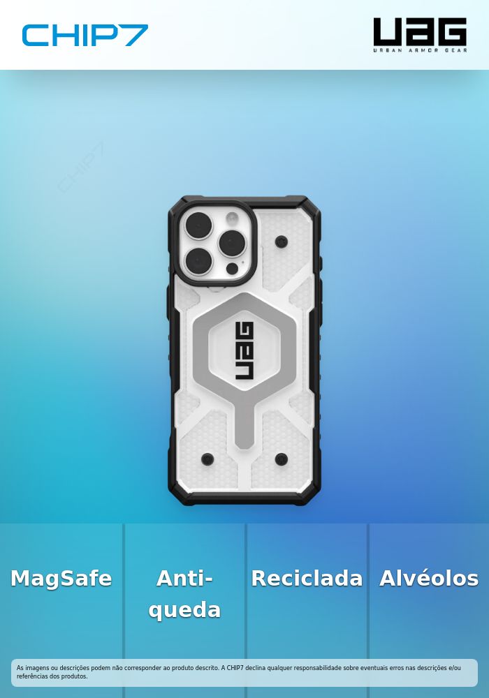 UAG - Pathfinder Clear Magsafe iPhone 16 Pro Max (ice)