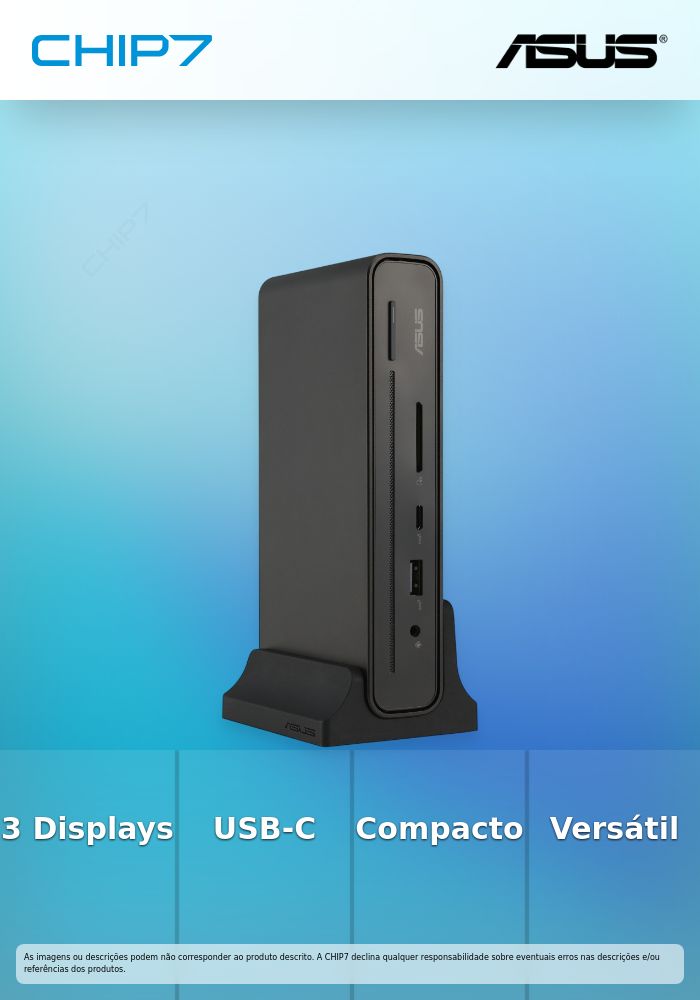 Docking Station ASUS DC300 3 DISPLAY USB-C /EU//5PCS
