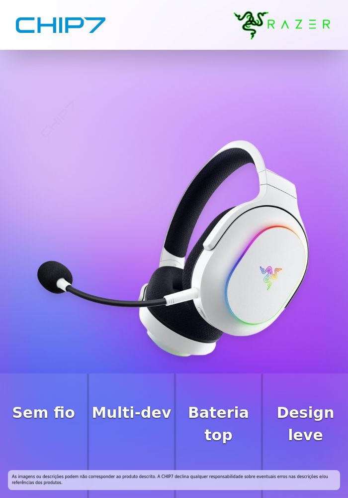 Auscultadores Barracuda X Chroma - White