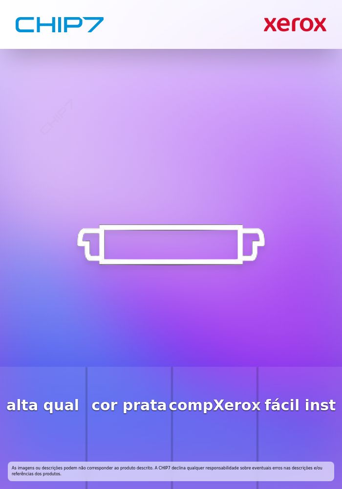 Xerox - Prata - original - cartucho de tinta seca