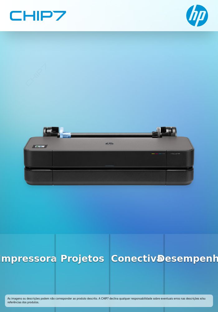 DesignJet T230 24-in Printer  - preço válido p/ unidades faturadas até 10 de janeiro de 2025