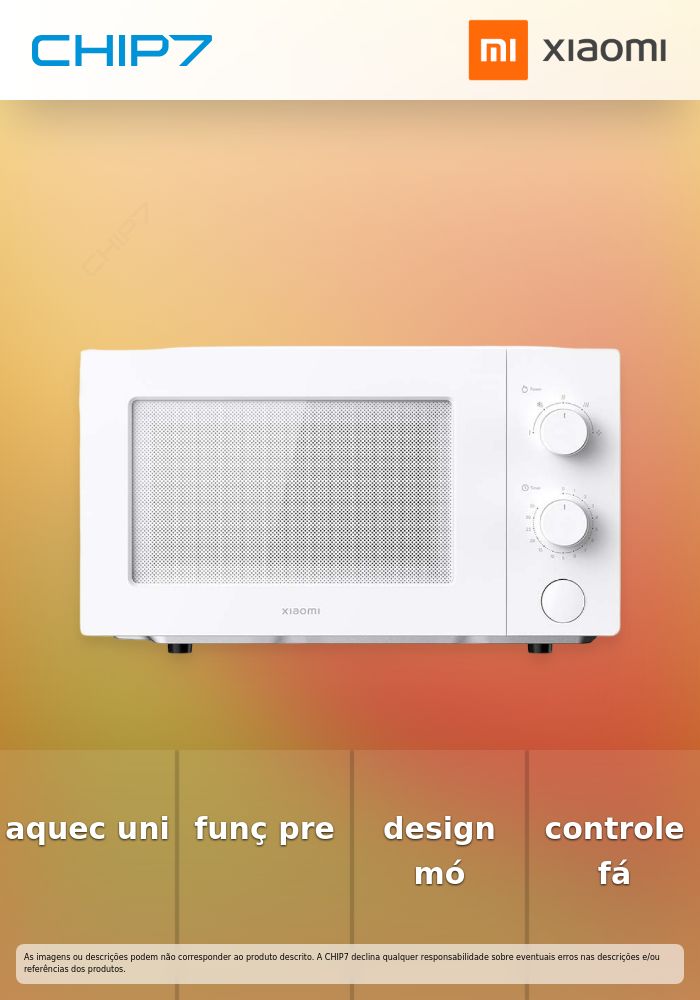 Xiaomi Forno Microondas Microwave Oven Eu