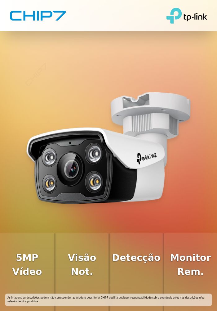 TP-LINK CAM VIGI 5MP FULL-COLOR NETWORK